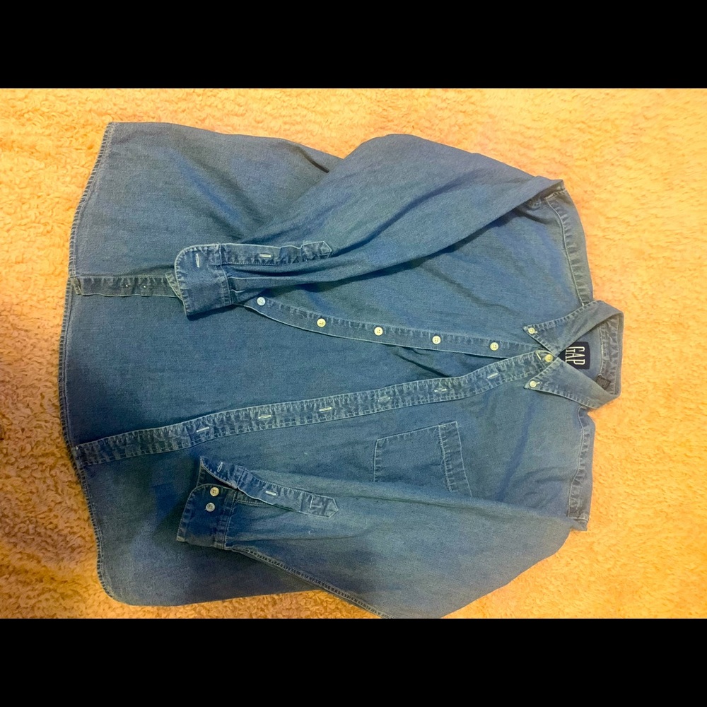 Denim Gap Shirt Men Medium
